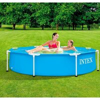 Каркасный бассейн Intex Metal Frame 28205 (244x51) - Превью изображения №3 — Интернет-магазин ПроЗаказ