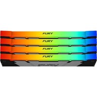 Оперативная память Kingston FURY Renegade RGB 4x32ГБ DDR4 3600 МГц KF436C18RB2AK4/128 - Превью изображения №2 — Интернет-магазин ПроЗаказ