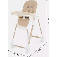 Высокий стульчик MOWbaby Honey New MBH170 (beige) - Превью изображения №19 — Интернет-магазин ПроЗаказ