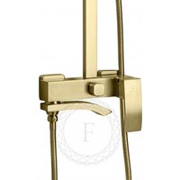 Душевая система  Filarete Waterfall FL2010 (матовое золото) - Превью изображения №6 — Интернет-магазин ПроЗаказ