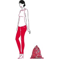 Мешок для обуви Reisenthel Mini Maxi Sacpack Paisley Ruby - Превью изображения №2 — Интернет-магазин ПроЗаказ