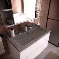Умывальник Versalia Fiesta 100 Grey - Превью изображения №2 — Интернет-магазин ПроЗаказ