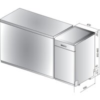 Отдельностоящая посудомоечная машина Whirlpool WSFO 3O23 PF - Превью изображения №4 — Интернет-магазин ПроЗаказ