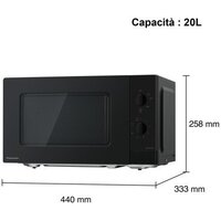 Микроволновая печь Panasonic NN-SM22QBEPG - Превью изображения №3 — Интернет-магазин ПроЗаказ