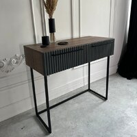 Консольный стол Shtabe Gross 6111 (RAL 7012/H1181/черный) - Превью изображения №4 — Интернет-магазин ПроЗаказ