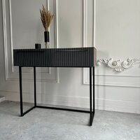 Консольный стол Shtabe Gross 6111 (RAL 7012/H1181/черный) - Превью изображения №3 — Интернет-магазин ПроЗаказ