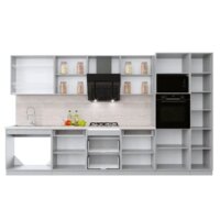 Готовая кухня Интерлиния Мила Крафт 3.6 (дуб английский) - Превью изображения №3 — Интернет-магазин ПроЗаказ