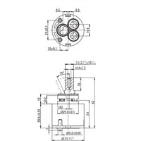 Смеситель Deante Joko Clinic BOJ 050C - Превью изображения №3 — Интернет-магазин ПроЗаказ