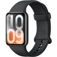 Xiaomi Smart Band 10 Pro M2552B1 (черный, с черным силиконовым ремешком, международная версия)