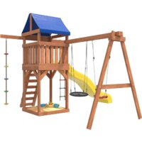 Игровой комплекс National Tree Company С качелями лодочка и гнездом 60 IgroWoods ДП-3 - Превью изображения №4 — Интернет-магазин ПроЗаказ