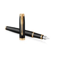 Ручка перьевая Parker IM Metal Black GT 1931645 - Превью изображения №4 — Интернет-магазин ПроЗаказ