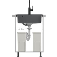 Кухонная мойка Quadron HCQB6054U8_BS - Превью изображения №5 — Интернет-магазин ПроЗаказ