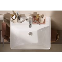 Умывальник Hansgrohe Xanuia Q 60 60133450 - Превью изображения №6 — Интернет-магазин ПроЗаказ