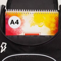 Школьный рюкзак Grizzly RAm-585-8 (черный/салатовый) - Превью изображения №10 — Интернет-магазин ПроЗаказ