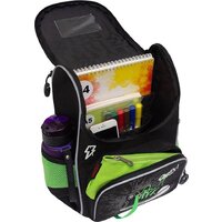 Школьный рюкзак Grizzly RAm-585-8 (черный/салатовый) - Превью изображения №4 — Интернет-магазин ПроЗаказ