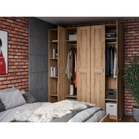 Шкаф распашной Mio Tesoro Макс 2 двери 2.06.01.060.3 (дуб сонома) - Превью изображения №5 — Интернет-магазин ПроЗаказ