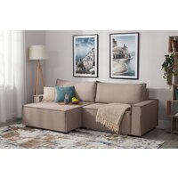 Угловой диван Mio Tesoro Дюссельдорф 293 1.5ек-1.5пф (1176 Savanna Plus Mocca) - Превью изображения №11 — Интернет-магазин ПроЗаказ