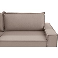 Угловой диван Mio Tesoro Дюссельдорф 293 1.5ек-1.5пф (1176 Savanna Plus Mocca) - Превью изображения №5 — Интернет-магазин ПроЗаказ