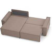 Угловой диван Mio Tesoro Дюссельдорф 293 1.5ек-1.5пф (1176 Savanna Plus Mocca) - Превью изображения №9 — Интернет-магазин ПроЗаказ