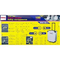 Универсальный набор инструментов WMC Tools 186-3(57357) - Превью изображения №6 — Интернет-магазин ПроЗаказ