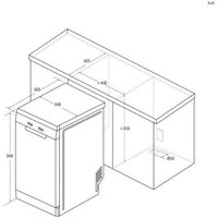 Отдельностоящая посудомоечная машина Candy CDPH 2L1049W-01 - Превью изображения №6 — Интернет-магазин ПроЗаказ