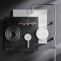 Душевая система  AM.PM X-Joy F0785A400 - Превью изображения №12 — Интернет-магазин ПроЗаказ