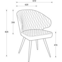 Стул Мамадома ROB-R1 360 (b05 Latte Lux/капучино) - Превью изображения №14 — Интернет-магазин ПроЗаказ
