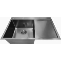 Кухонная мойка Stellar Decor S7850NB-L-D (нано черный) - Превью изображения №5 — Интернет-магазин ПроЗаказ