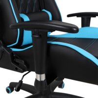 Игровое (геймерское) кресло Brabix GT Master GM-110 (черный/голубой) - Превью изображения №11 — Интернет-магазин ПроЗаказ
