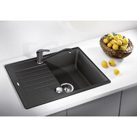 Кухонная мойка Blanco Zia 45 S Compact 526008 (черный, клапан-автомат) - Превью изображения №3 — Интернет-магазин ПроЗаказ