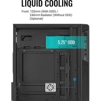 Корпус AeroCool CS-106 CS-106-S-BK-v1 - Превью изображения №13 — Интернет-магазин ПроЗаказ