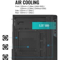 Корпус AeroCool CS-106 CS-106-S-BK-v1 - Превью изображения №11 — Интернет-магазин ПроЗаказ