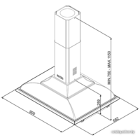 Кухонная вытяжка Smeg KCI19AOE - Превью изображения №3 — Интернет-магазин ПроЗаказ