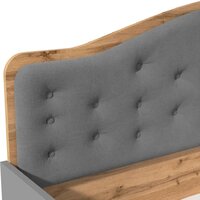 Кровать-тахта Modula Карпин INV01KM-2S-2056/987/1116(06) (серый/дуб натюрель/серый ткань) - Превью изображения №4 — Интернет-магазин ПроЗаказ