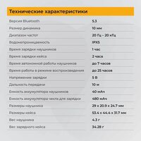 Наушники Radiotehnika Impulse T1 (белый) - Превью изображения №6 — Интернет-магазин ПроЗаказ