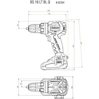 Дрель-шуруповерт Metabo BS 18 LT BL Q 602334800 (с 2-мя АКБ, кейс) - Превью изображения №3 — Интернет-магазин ПроЗаказ