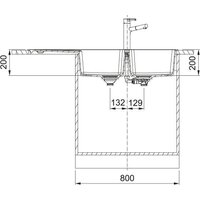 Кухонная мойка Franke Centro CNG 621-116 114.0710.232 (оникс) - Превью изображения №3 — Интернет-магазин ПроЗаказ