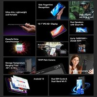 Планшет Doogee R08 LTE 6GB/256GB (черный) - Превью изображения №2 — Интернет-магазин ПроЗаказ