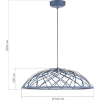 Подвесная люстра ST Luce SL6016.703.01 - Превью изображения №8 — Интернет-магазин ПроЗаказ
