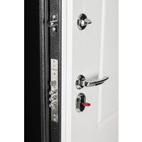 Металлическая дверь Guard Термо MG109 86x205 левая (черное серебро/белый ясень) - Превью изображения №5 — Интернет-магазин ПроЗаказ