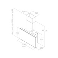 Кухонная вытяжка Elica Plat BL/F/80 - Превью изображения №3 — Интернет-магазин ПроЗаказ