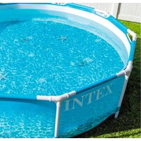 Каркасный бассейн Intex Metal Frame Beachside 28208 (305х76) - Превью изображения №3 — Интернет-магазин ПроЗаказ