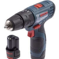 Ударная дрель-шуруповерт Bosch GSB 120-LI Professional 06019G8102 (с 2-мя АКБ, кейс, набор оснастки) - Превью изображения №2 — Интернет-магазин ПроЗаказ