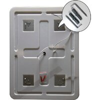  Пекам Зеркало Marta 1 80x70 marta1-80x70B (с подсветкой,с бесконтактным сенсором) - Превью изображения №2 — Интернет-магазин ПроЗаказ