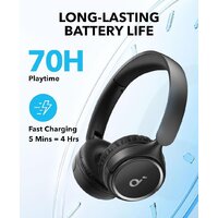 Наушники Anker Soundcore H30i (черный) - Превью изображения №3 — Интернет-магазин ПроЗаказ
