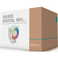 Кулер для процессора DeepCool AG400 Digital ARGB WH R-AG400-WHADMN-G-1 - Превью изображения №10 — Интернет-магазин ПроЗаказ