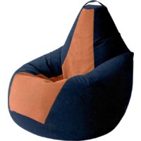 Kreslomeshki Kombo XXL GKV-130x90-TSL (темно-синий/лисий)