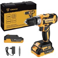 Deko DKCD20-Li 085-1123 (с 2-мя АКБ, кейс)