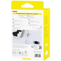 Кабель Baseus Silky Series Fast Charging Cable USB Type-C - Lightning (2 м, белый) - Превью изображения №6 — Интернет-магазин ПроЗаказ
