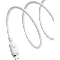 Кабель Baseus Silky Series Fast Charging Cable USB Type-C - Lightning (2 м, белый) - Превью изображения №4 — Интернет-магазин ПроЗаказ